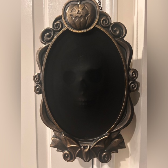 15” Light Up Emerging Skull Frame Halloween Decorative Prop Indoor Window Hanger - Picture 10 of 15